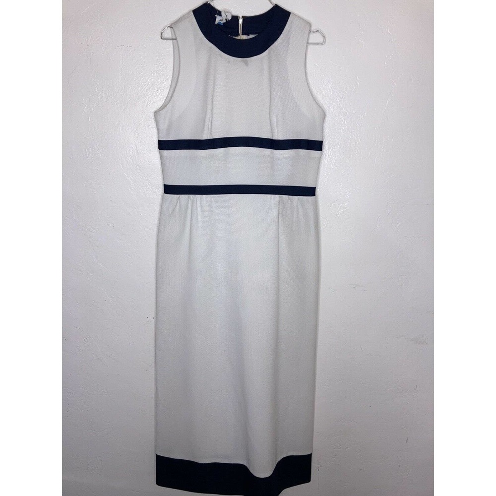 Alison Ayres Size 16 Sleeveless Mod Sheath Dress